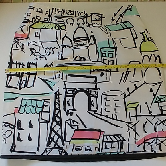 Grace Dane Lewis Petite 12P 100% Silk Skirt - Picture 2 of 4